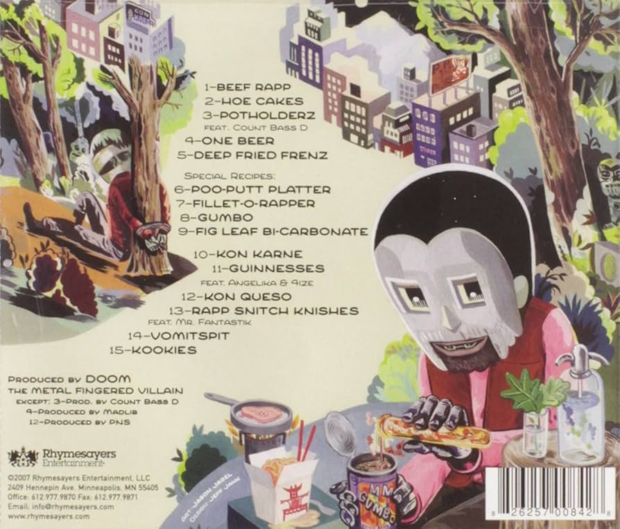 MF Doom – MM..Food オリジナル盤 Amazon.co.jp: Mm..Food: ミュージック